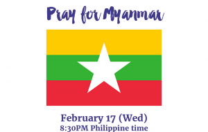 Lee más sobre el artículo ¡Oremos por Birmania!
