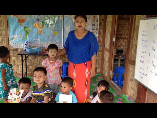 Fondacio en Myanmar: pastos verdes